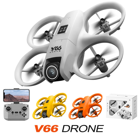 V66 Drone: 8K HD 180° Electric Adjustable Camera Lens + Obstacle Avoidance + Optical Flow Hover