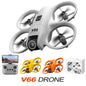 V66 Drone: 8K HD 180° Electric Adjustable Camera Lens + Obstacle Avoidance + Optical Flow Hover