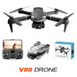 V88 Drone: 4K HD Dual Camera Electric Ajustable Lens + Intelligent Hovering