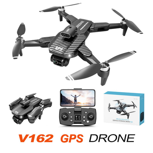 V162 GPS Drone: GPS Location Smart Return + 8K Electric Adjustable Dual Camera Lens + Brushless Motor + 540° Obstacle Avoidance + Optical Flow Hover