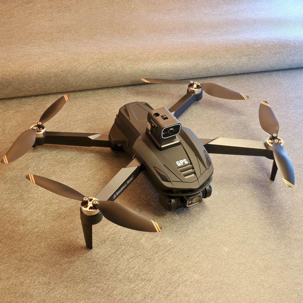 V168 GPS Drone: GPS Location Smart Return + 8K Electric Adjustable Dual Camera Lens + Brushless Motor + 4-way Obstacle Avoidance + Optical Flow Hover