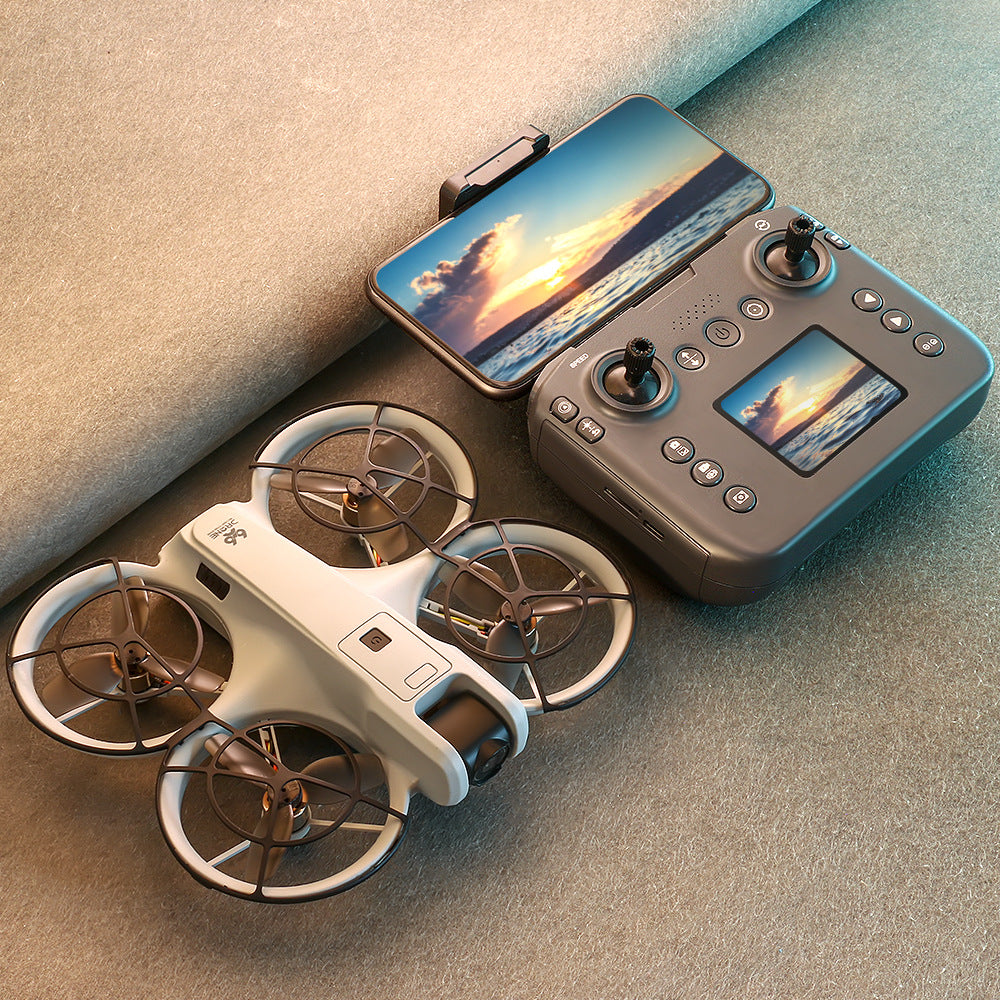 V666 Drone: HD ESC Camera 180° Electric Adjustable Lens + Brushless Motor + Optical Flow Hover + Remote Control with Screen