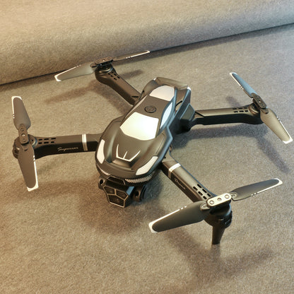 V68 Drone: HD Electric Adjustable 3 Camera Lens + Obstacle Avoidance + Optical Flow Hover