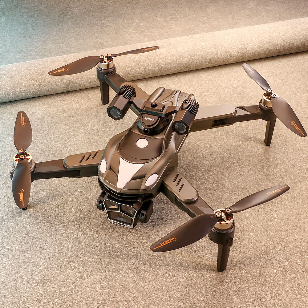 V188 Drone: 8K Electric Adjustable Dual Camera Lens + Brushless Motor + Obstacle Avoidance + Optical Flow Hover