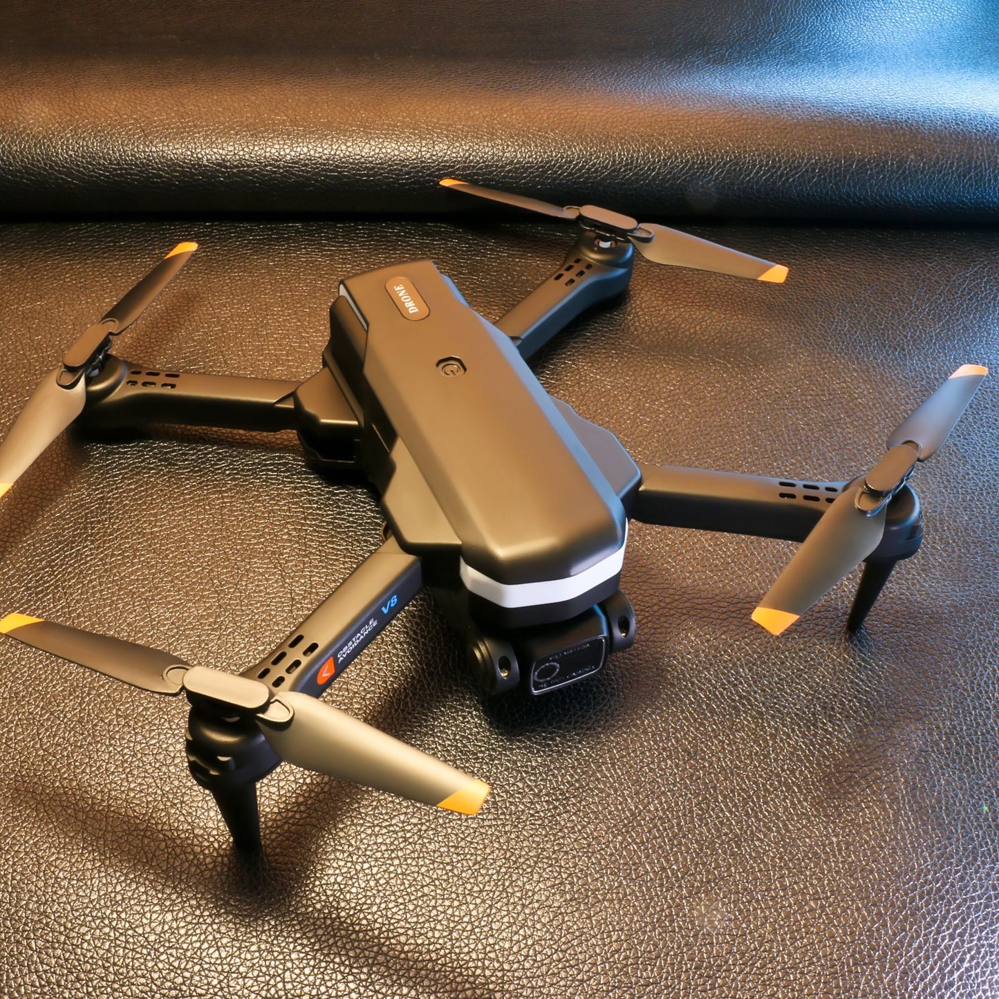V8 Drone: 8K Electric Adjustable Dual Camera Lens + Obstacle Avoidance + Optical Flow Hover