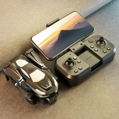 V68 Drone: HD Electric Adjustable 3 Camera Lens + Obstacle Avoidance + Optical Flow Hover