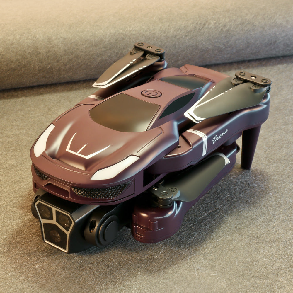 V68 Drone: HD Electric Adjustable 3 Camera Lens + Obstacle Avoidance + Optical Flow Hover