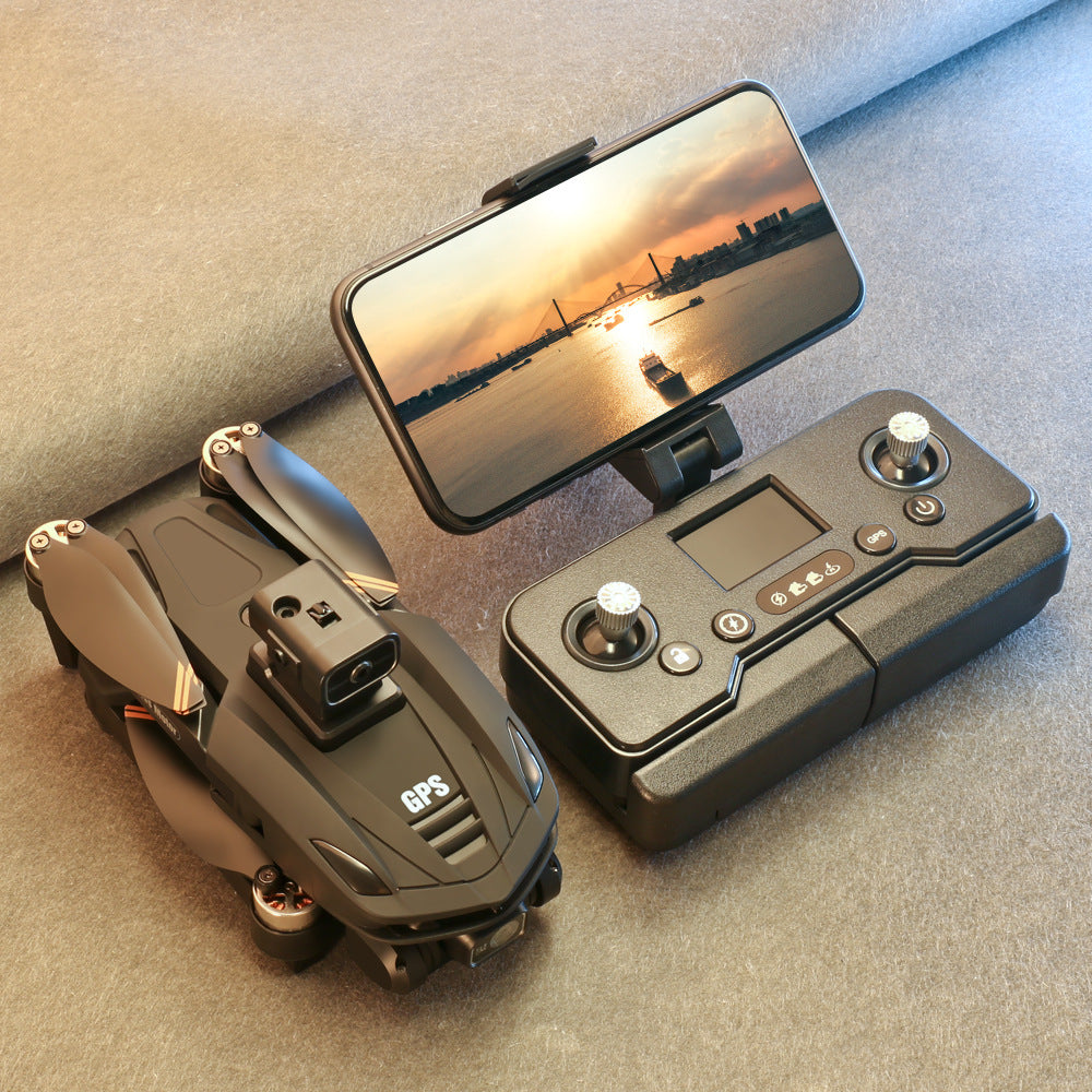 V168 GPS Drone: GPS Location Smart Return + 8K Electric Adjustable Dual Camera Lens + Brushless Motor + 4-way Obstacle Avoidance + Optical Flow Hover