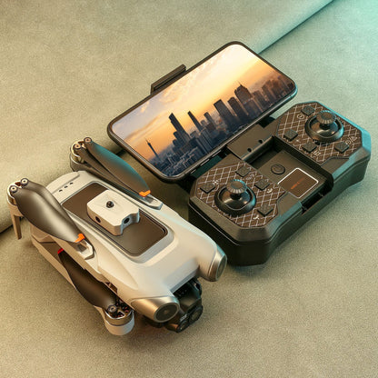 V600 Drone: 8K 150° Electric Adjustable Dual Camera Lens + Brushless Motor + Obstacle Avoidance + Optical Flow Hover