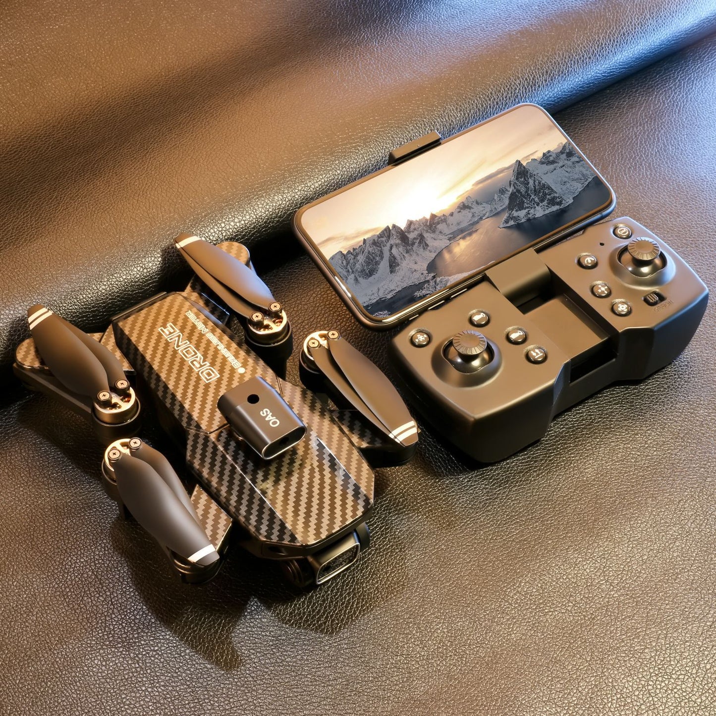 V162 Drone: 8K Electric Adjustable Dual Camera Lens + Brushless Motor + 540° Obstacle Avoidance + Optical Flow Hover