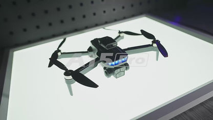 A15 PRO Drone: 8K HD Electric Adjustable 3 Camera Lens + Brushless Motor + 360° Laser Obstacle Avoidance + Optical Flow Hover